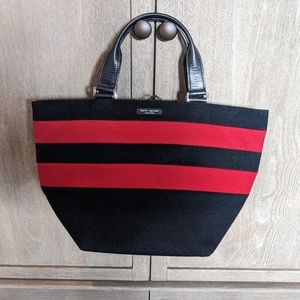 Vintage Kate Spade Navy + Red Purse